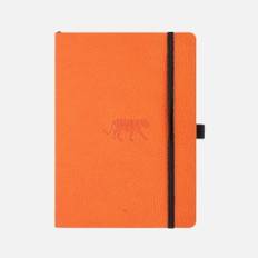 Dingbats* | Soft Cover dot grid A5 | Wildlife Collection | Orange Tiger