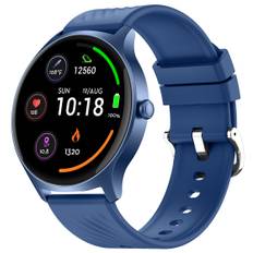 Denver SWC-387 Smartwatch - 1.43&quot;, Bluetooth, Skridttæller, Pulsmåler, Blodtryksmåler - Blå