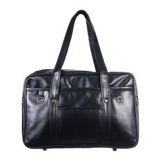 Japansk Tote Taske Business Attachémappe Studenterhåndtaske JK Skoletaske Computertaske Sort 40x14.5x26cm Sort