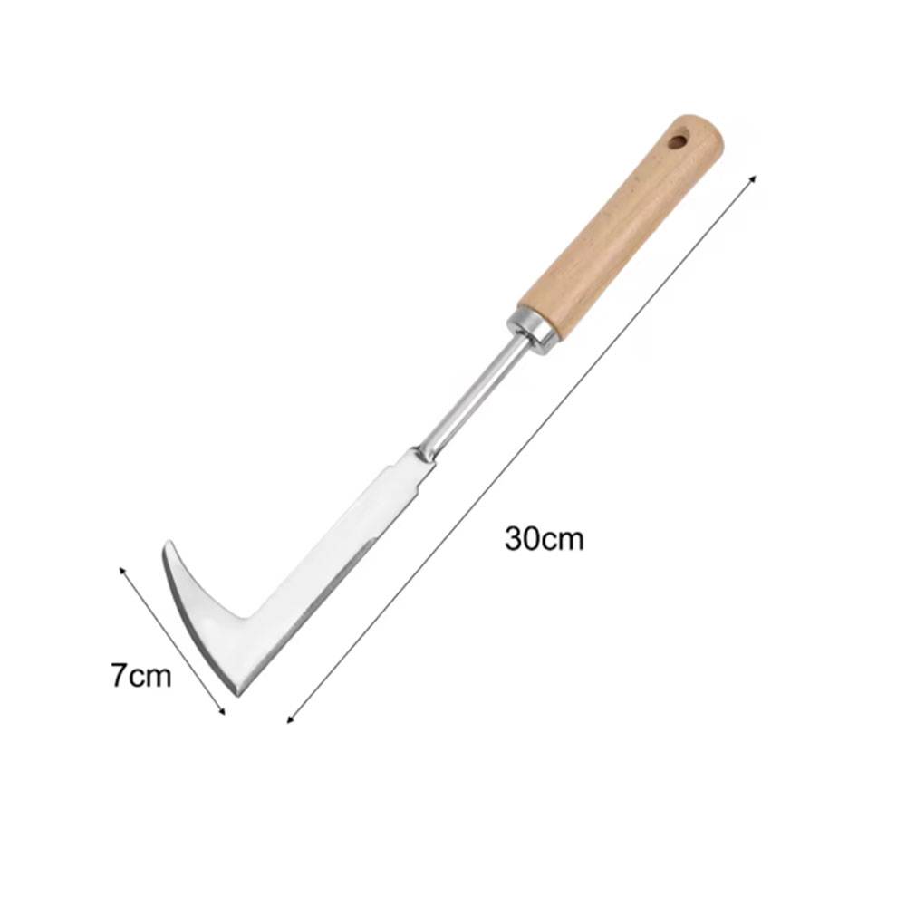 Stainless Steel Gap Weeding Tool, Multifunctional Gardening Hand Tool, Used for Removing Weeds in Yards, Terraces, and Driveways