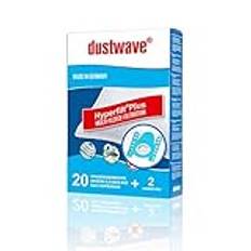 20 x dustwave® dammsugarpåsar lämpliga för Bosch MoveOn Mini BGL25A100 dammsugare (serie GL-25 märkesfilterpåsar - Made in Germany