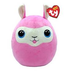Ty Beanie Squishy Beanies Lama Pink Lama Bamse - 22 cm - 3+år