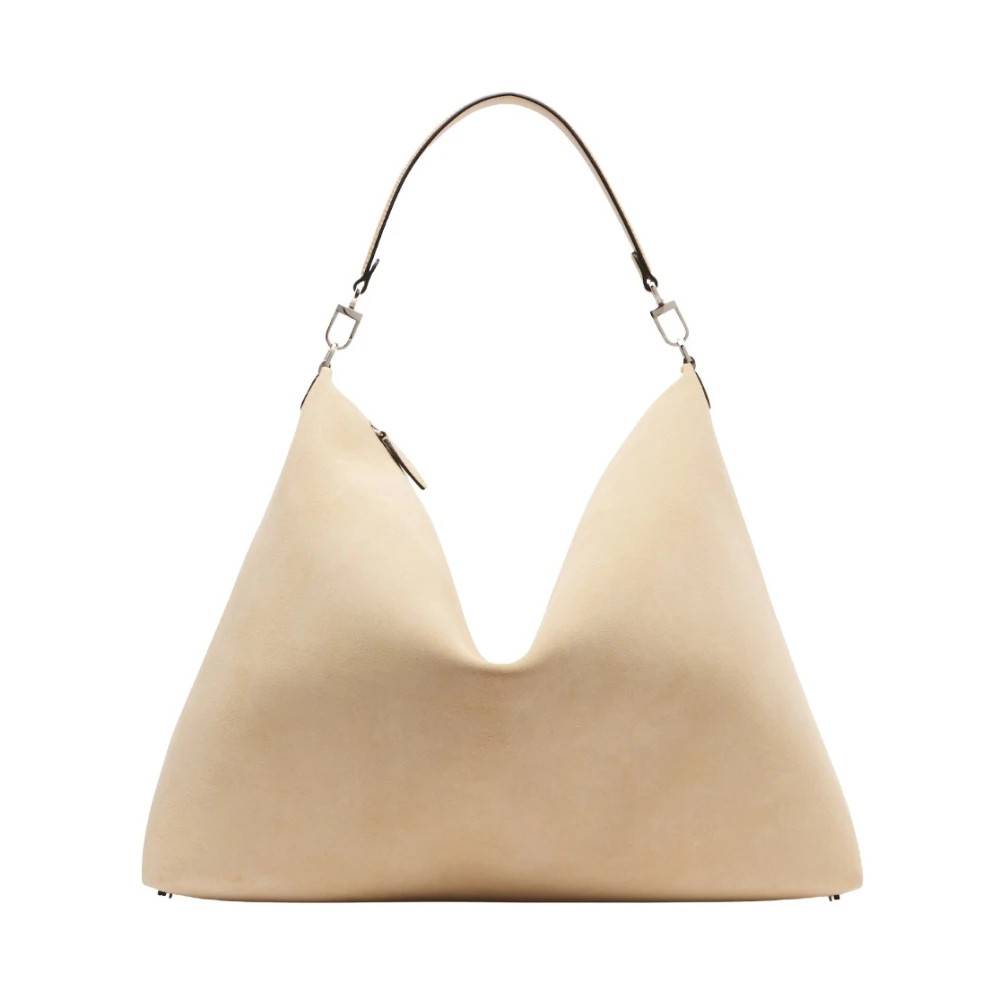 TotêMe Bevel Skuldertaske - Tasker - Dame - Beige - ONE SIZE - Uld