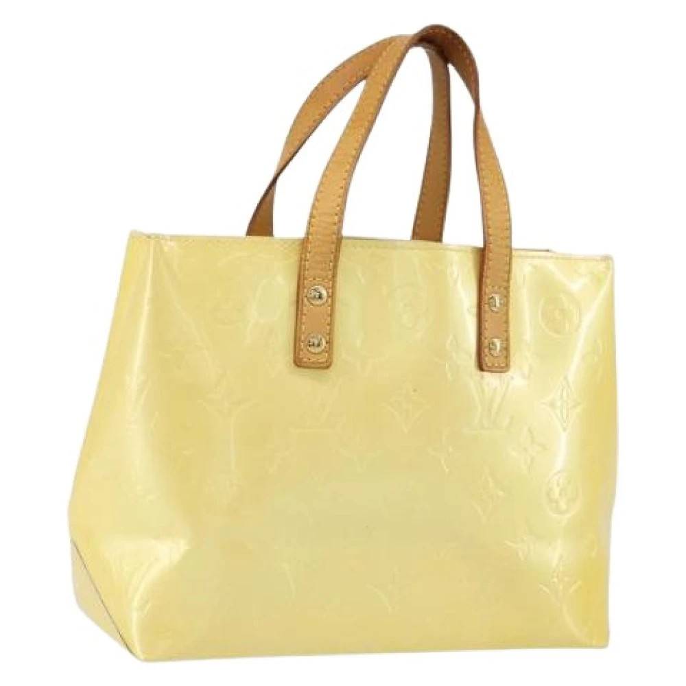 Louis Vuitton Vintage Pre-owned Vintage Håndtaske - Vintage - Dame - Gul - ONE SIZE - Læder