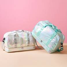 TEMU Travel Bag Women' Gym Fitness Storage Large Capacity Travel Bag Business Luggage Light Yoga Bag Fashion Casual Swimming Bag