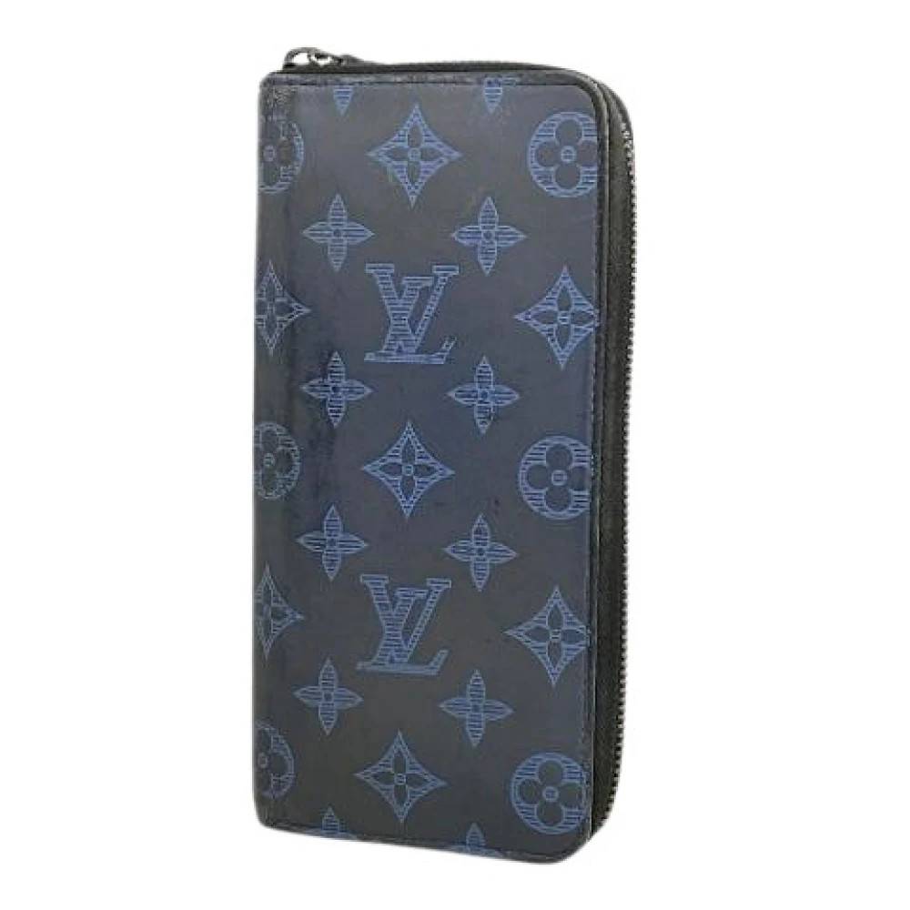 Louis Vuitton Vintage Pre-owned Vintage Lang Pung (Bifold) - Vintage - Herre - Blå - ONE SIZE -