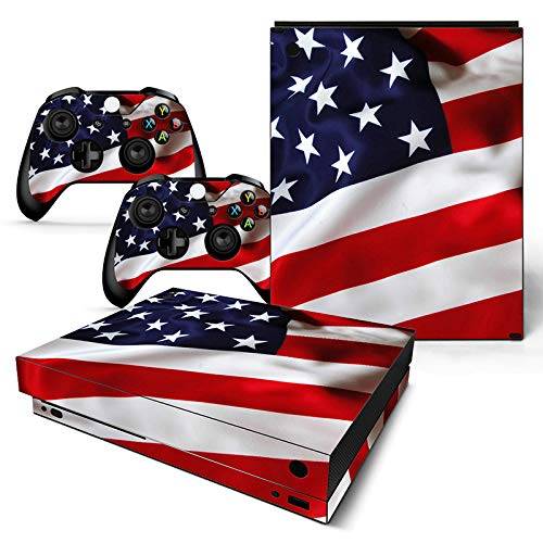 SKINOWN Xbox One X-konsol fjärrkontroller skalset vinyl skaldekaler klistermärke skydd för Xbox One X