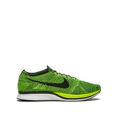 Nike - Flyknit Racer sneakers - unisex - polyester/polyester/gummi - 10 - Grön