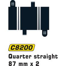Scalextric Quarter Straight 87mm (2pcs) - 1:32
