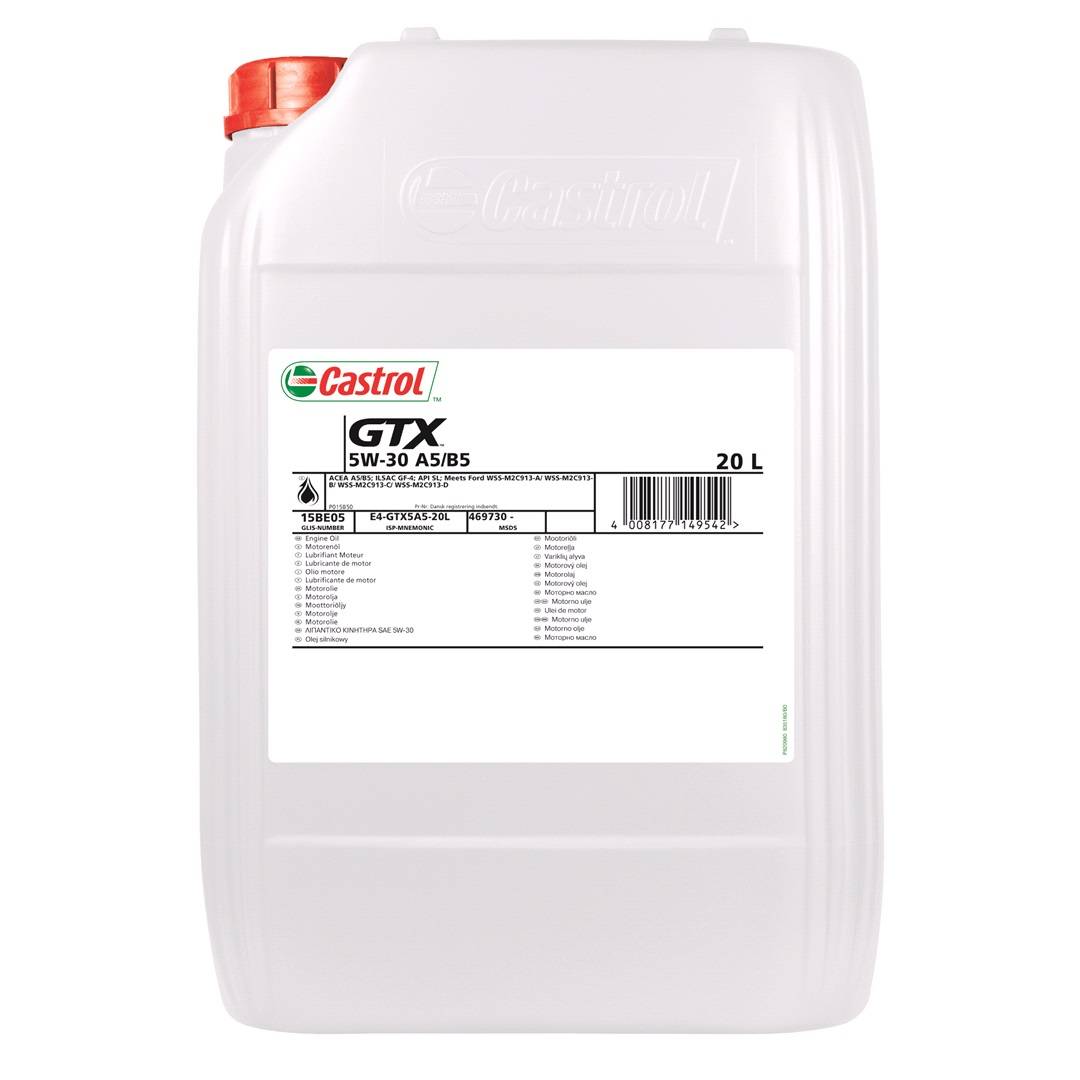 Castrol GTX 5W/30 A5/B5 20L.