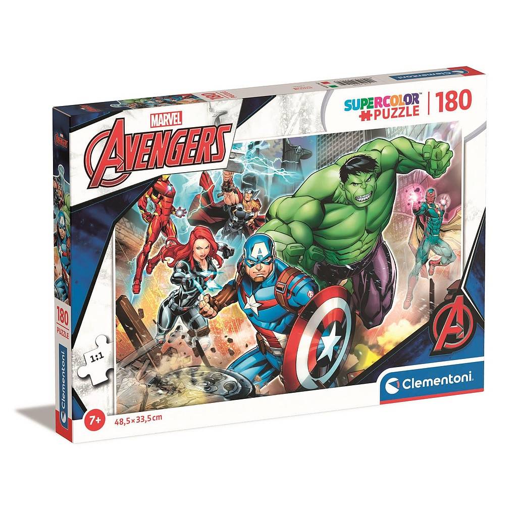 Avengers Breakout 180-bitars Clementoni pussel