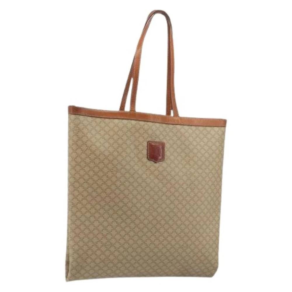 Celine Vintage - Pre-owned Macadam Canvas Tote Bag Vintage - Dam - ONE Size - Läder