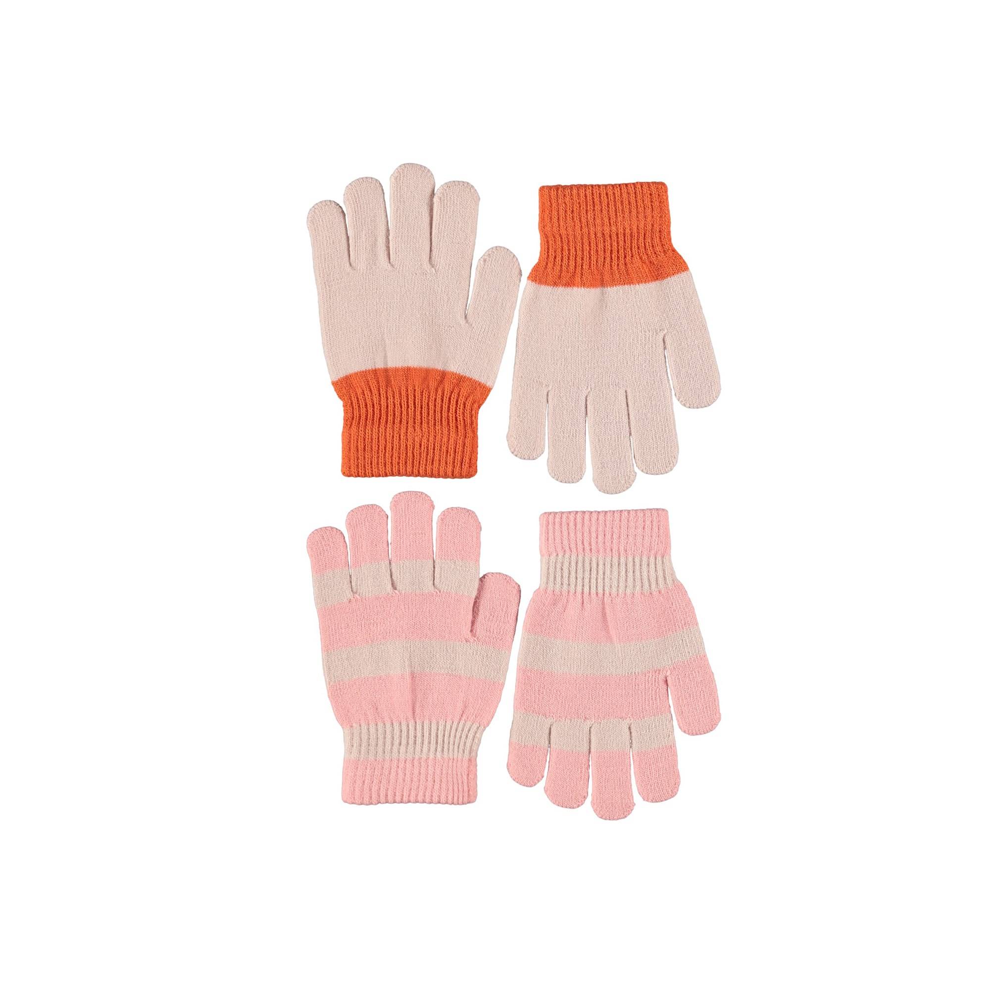 Molo - Handskar Kei 2-pack - Rosa (4-10 år)