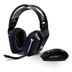 Logitech Gaming Headset Lightspeed G733 Black & Logitech Gaming Mouse G305 Black