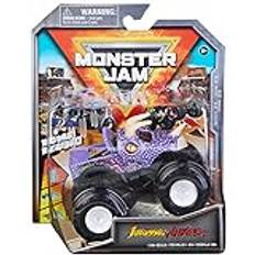 Monster Jam 2022 Spin Master 1:64 formgjuten lastbil med bonustillbehör: Arena Favorites Jurassic Attack