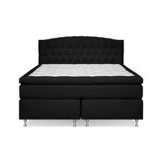 Drömvik Belda Sängpaket 180x200 Fast - Svart Kontinentalsäng