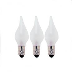Topplampa frostad böjd topp 7-ljus E10 3W 34V, 3-pack
