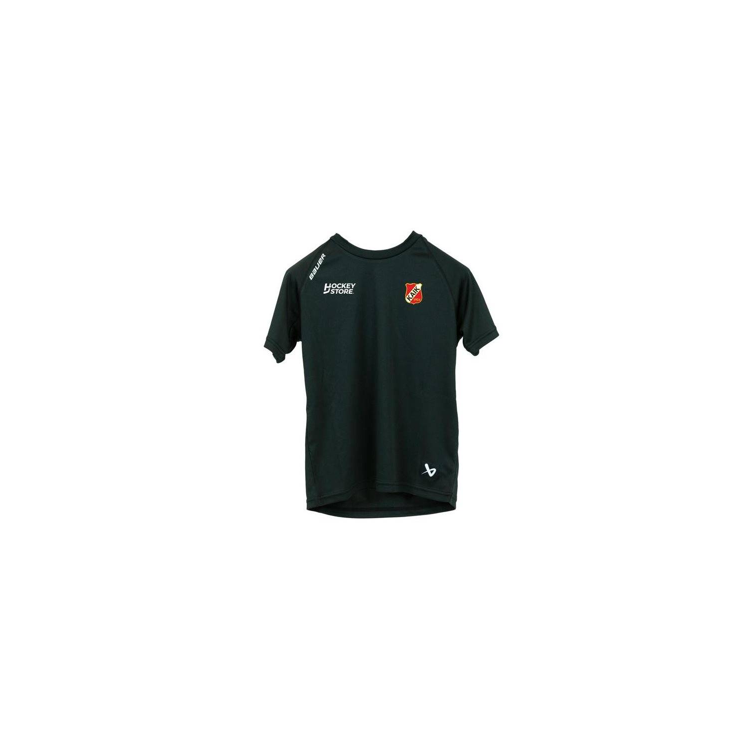 Bauer T-Shirt Team Tech KAIK Jr - Svart (XXS)