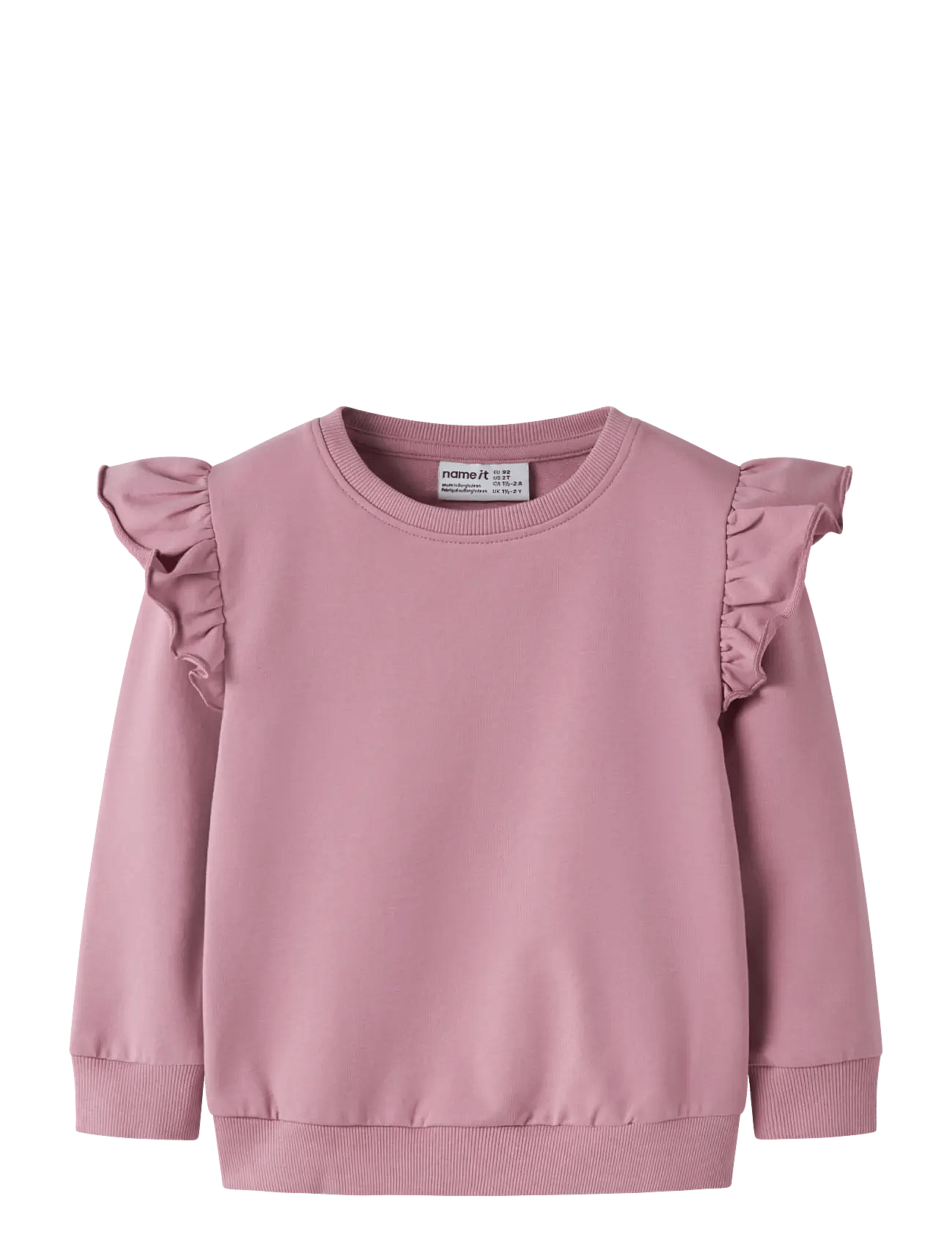 NAME IT Nmfkluisi Ls Sweat Unb | Pink | 92