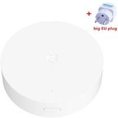 Xiaomi mijia multimode smart home gateway zigbee wifi bluetooth mesh hub fungerar med app apple homekit intelligent home hub - L&#xE4;gg till stor eu-kontakt