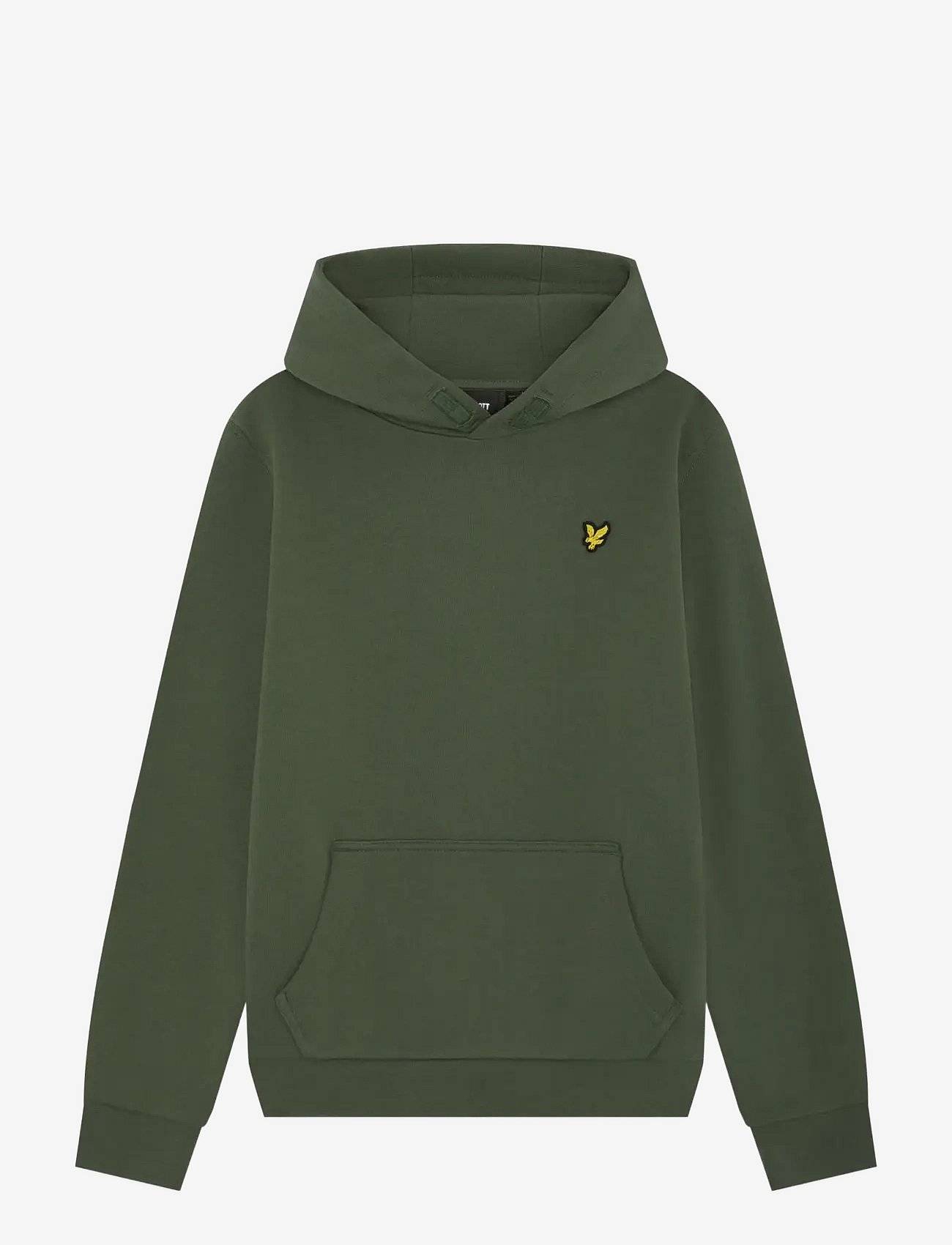 Lyle & Scott Pullover Hoodie - Khaki green - 128-134
