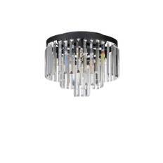 Ventimiglia Kristallplafond Svart 42 cm