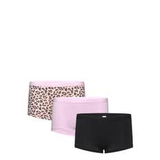 LINDEX Panties Boxer 3P Leo |Pink |134/140