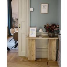 Jaguaren sidobord 100x35cm - Travertin solid
