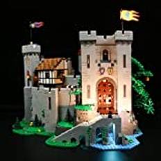 Brick Shine Light Kit för Lego® Lion Knights Castle 10305 (Lego Set ingår inte) (Classic)