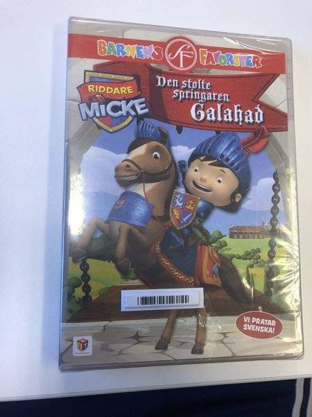 DVD: Riddare Micke - Den stolte springaren... Barnens favoriter (NY, INPLASTAD!)
