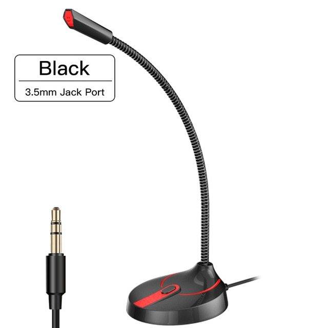 Desktop computer microphone - White