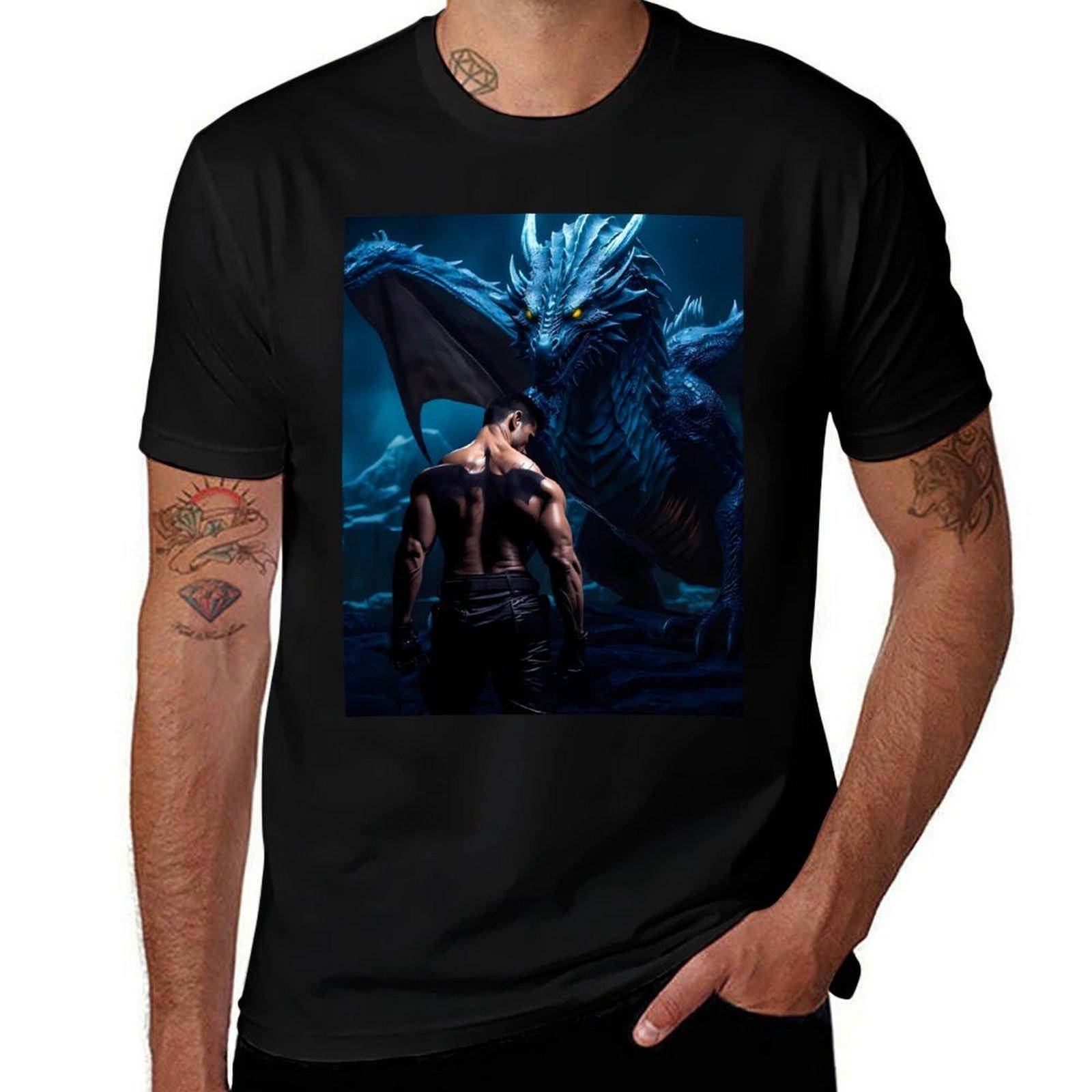Fourth Wing Xaden Riorson T-shirt Arbetskomfort T-shirt För Unisex cm