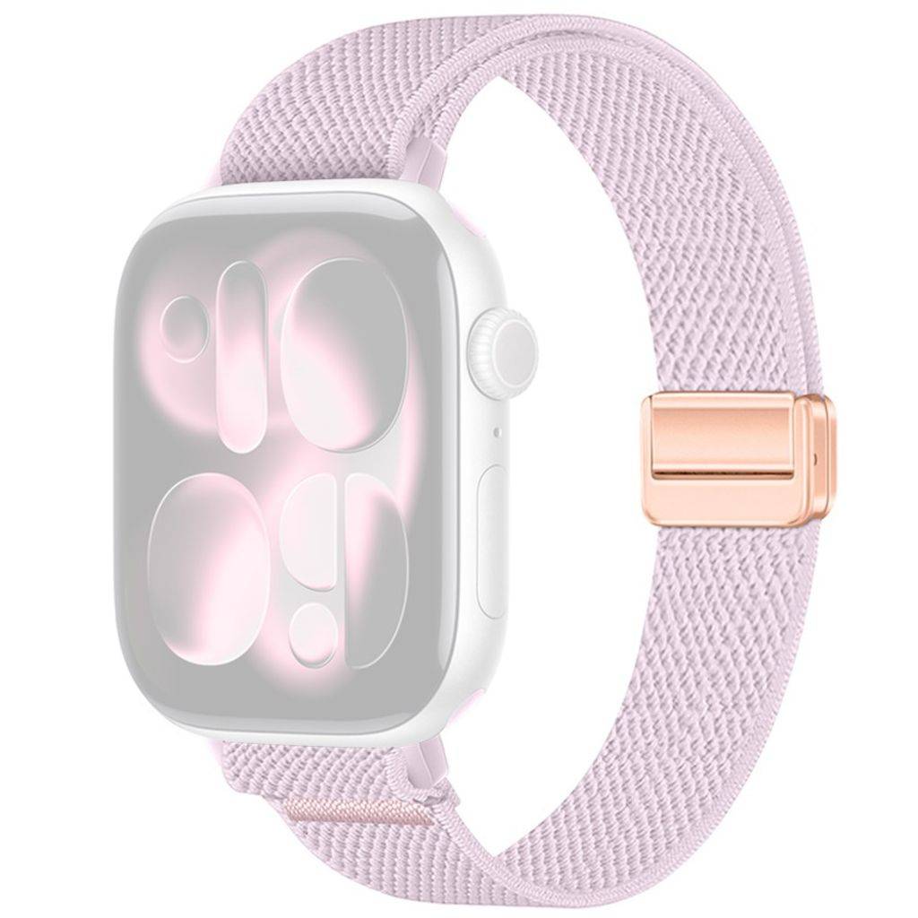 Apple Watch 42/41/40/38mm Slank nylon urrem - Lilla