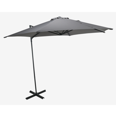 Hængeparasol grå 270 cm
