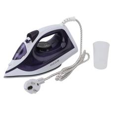 Steam Iron for Clothes 1600W Microsteam Holes 210ml Water Tank Dry Wet Ironing Machine for Home