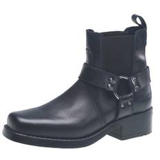 Gringos Harley Low Mens Chelsea Boots Black