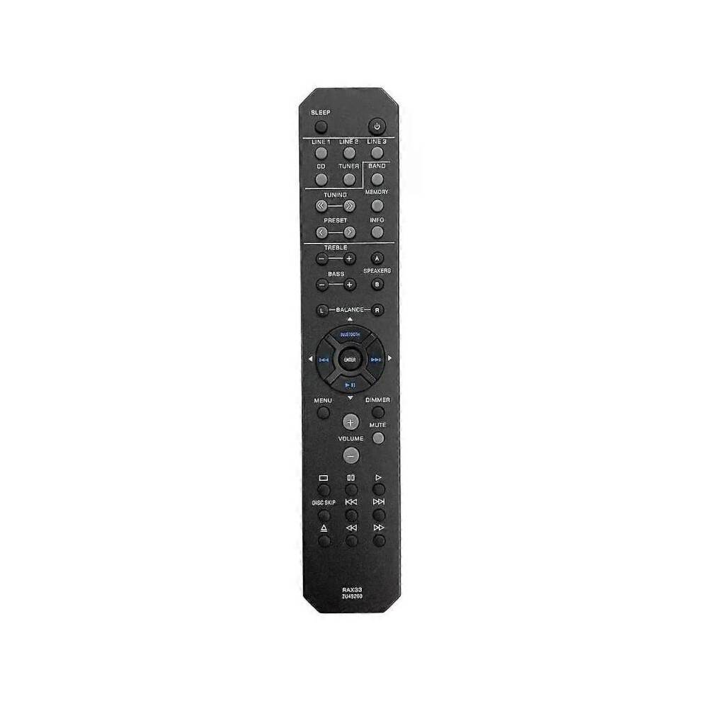 New RAX33 ZU49260 for Yamaha Audio Video Receiver Remote Control R-S202 R-S202BL