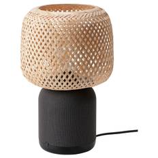 IKEA - SYMFONISK lamp m højttal Wi-fi, bambusskærm