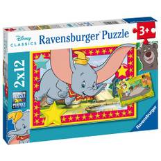 Disney Animals: Dumbo & Mowgli Puslespil