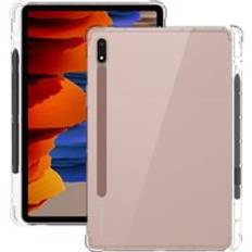 Transparent TPU Tablet Case Cover For Samsung Galaxy Tab S9 FE HD clear Drop Protection Tablet Shell with pen slots