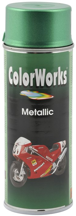 Colorworks Metallic - Sprayfärg Grön 400 ml