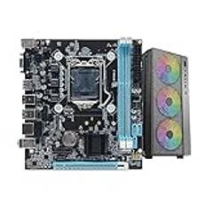 Jectse Gaming moderkort, LGA 1150 Micro ATX-datormoderkort, dubbla kanaler DDR3 M.2 NVMe NGFF SATA 6 Gbit/s PCIe-kortplats, stöder Core I3 I5 I7