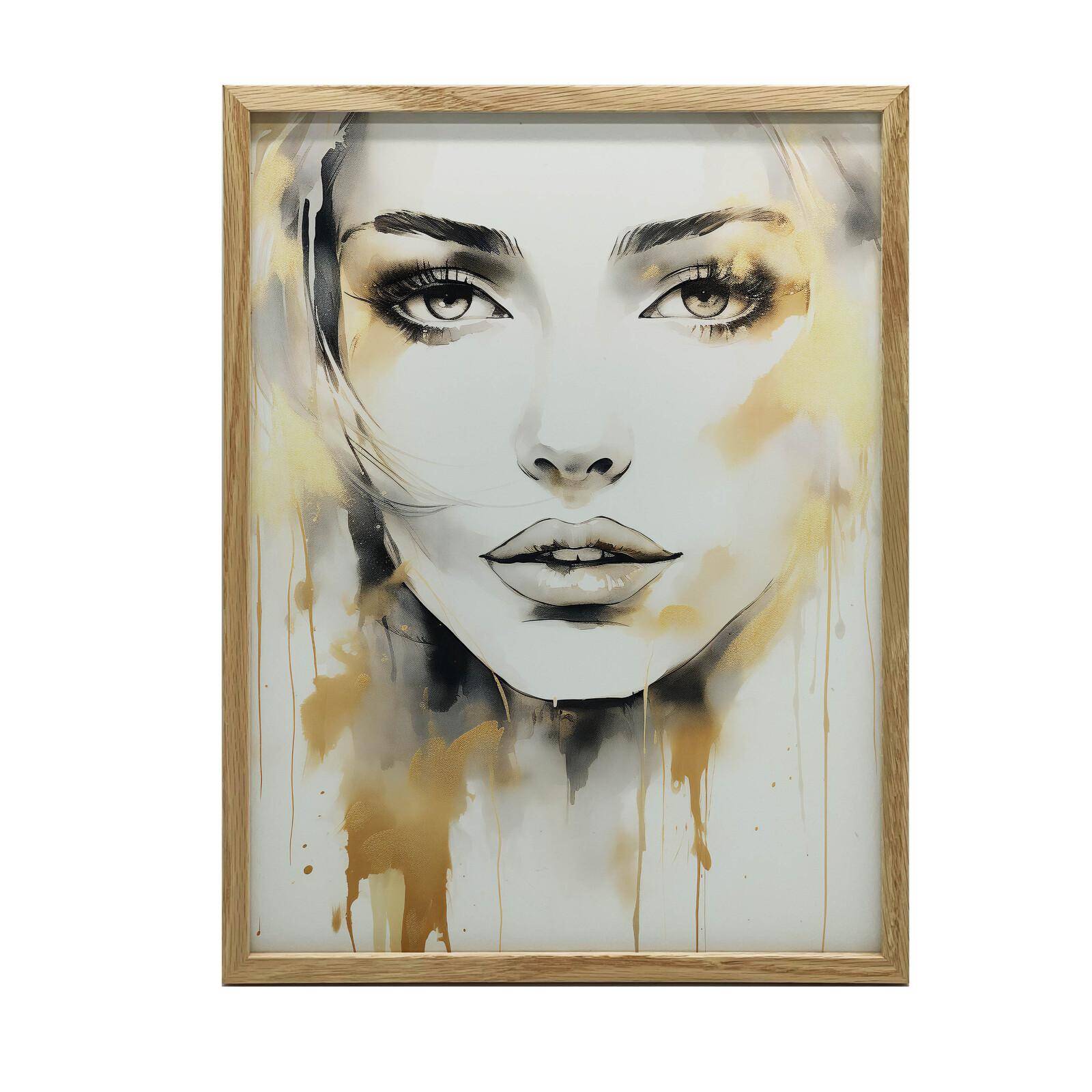 Portrait of Mystery Portrait of Mystery, 70X100 Cm, Unframed, Matte Paper 230 Gsm 75
