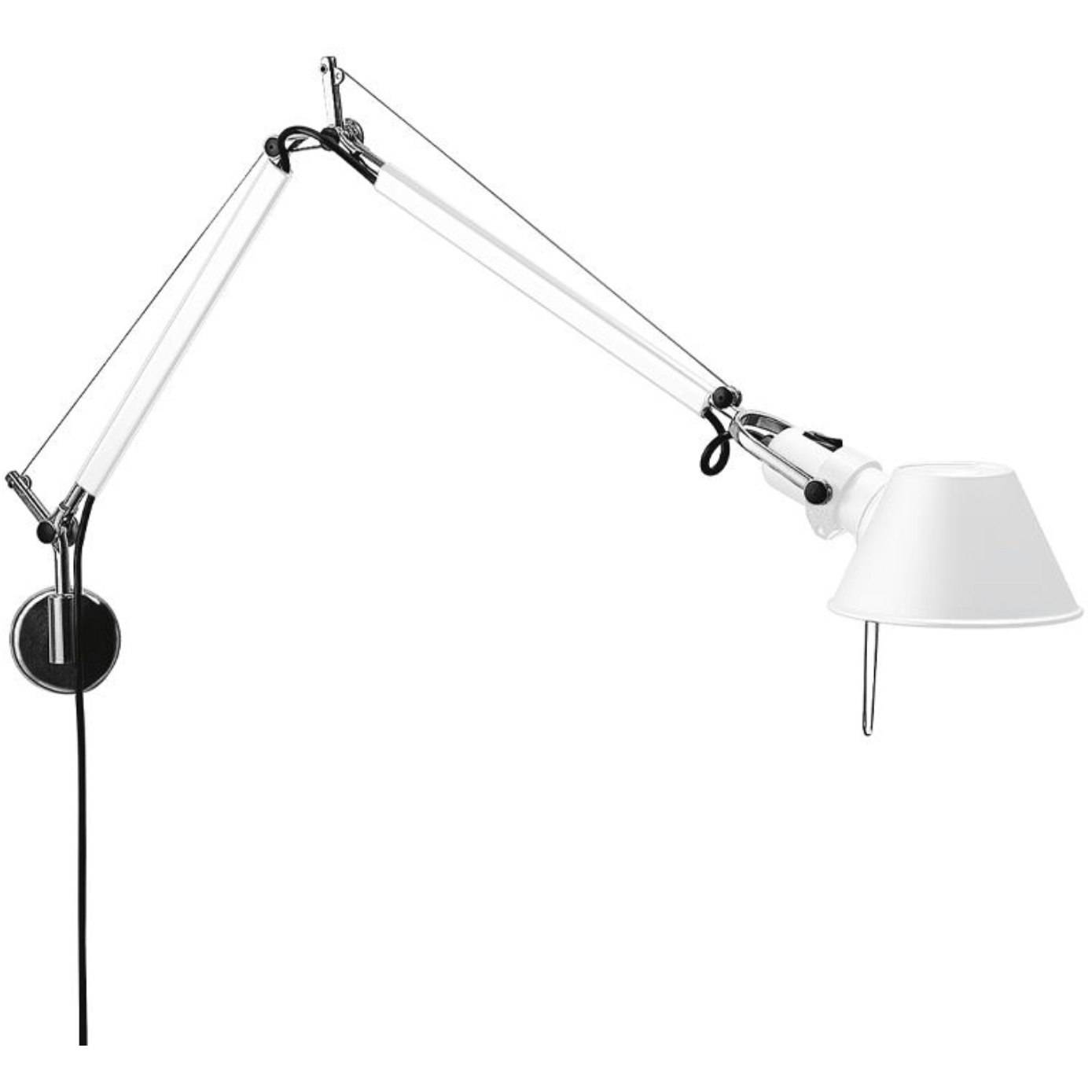 Artemide - Tolomeo Mini Wall Lamp Vägglampa - Vit