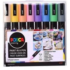 POSCA PC-5M 1,8 - 2,5 mm (Pastel) (8 stk)