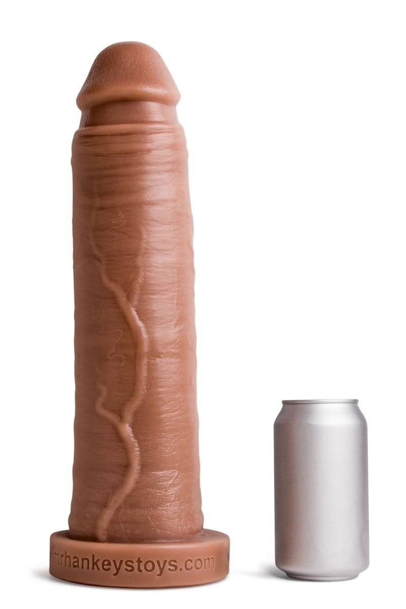 Mr. Hankey’s Toys Big Daddy XXXL, premium silicone dildo with Vac-U-Lock 39.8 x 7.4–10.1 cm.