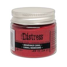 Tim Holtz Distress embossing glaze – “abandoned coral”