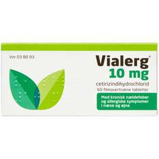 Vialerg 10 mg 60 stk Filmovertrukne tabletter