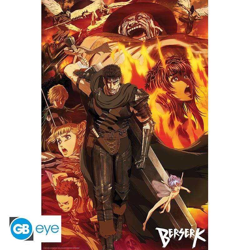 Berserk Poster Maxi 91.5x61 Groupe