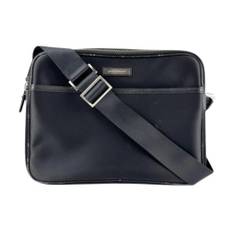 Burberry Vintage, Pre-owned, unisex, Sort, ONE SIZE, Uld, Pre-owned nylon skuldertasker